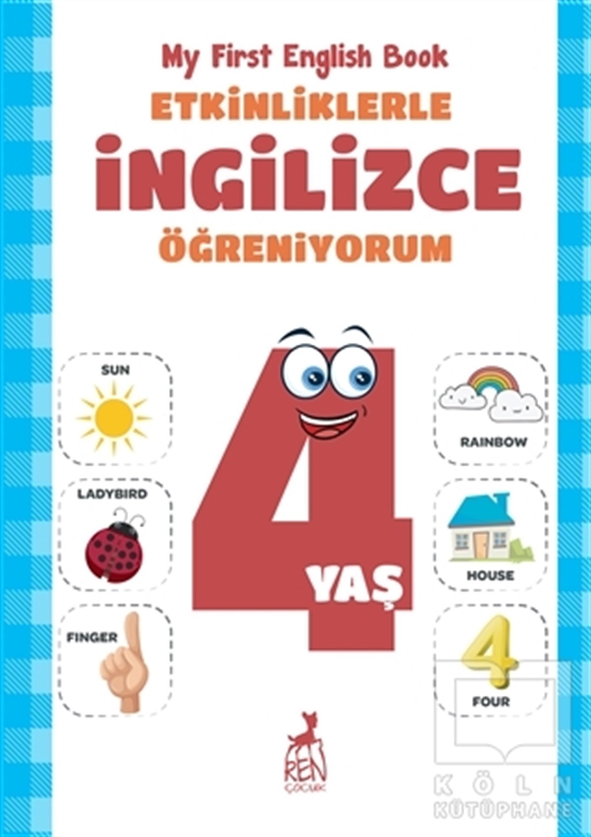 Merve AlmalıEtkinlik KitaplarıEtkinliklerle İngilizce Öğreniyorum 4 Yaş
